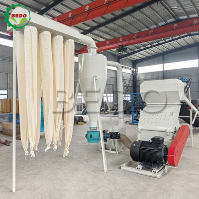 Wood Pallet Disintegrator 0.75kw Airlock Motor 3kw Feeding Roller Motor for Easy Pallet Disintegration