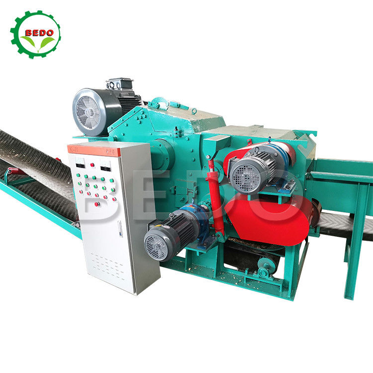 590rpm Elektrikli Ormancılık Ahşap Çöpçü Çöpçü Makinesi Davul Türü Ahşap Çöpçü Ekipmanı
