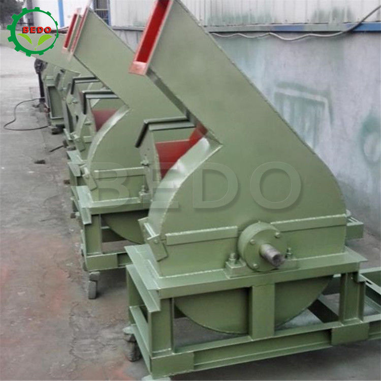 2-3t/h Disk Ahşap Çipçi Makinesi Custom Color Branch Tree Shredder Compact Design