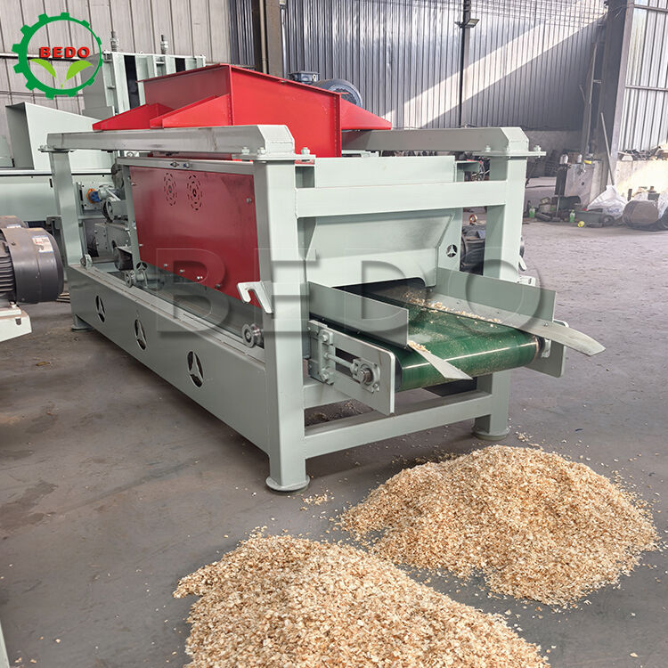 Otomatik Ahşap Talaşı Makinesi 200 adet Alaşımlı Çelik Bıçaklar 1-2mm Kalınlık Hayvan Yatak Ekipmanları