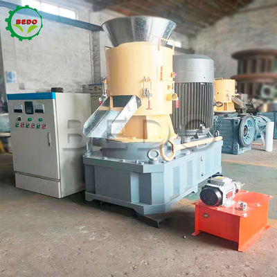 380V PLC Kontrol Ahşap Pellet Makinesi Özel Pellet Pres Makinesi
