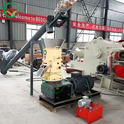 450kg Ahşap Pellet Yapma Makinesi Pelletizer 15KW