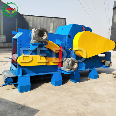 25-30 ton/saat Ormancılık Ahşap Çöpçü Makinesi 18000kg Ağırlık 380V Voltaj