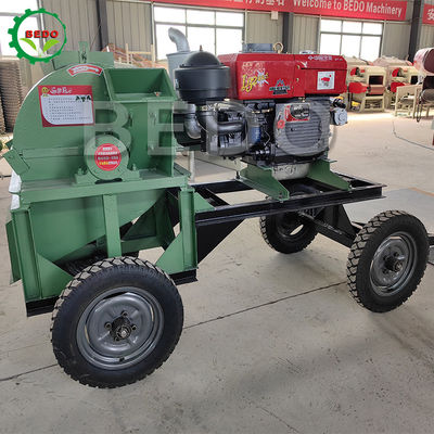 Taşınabilir Ahşap Çakmak Makinesi 32HP Dizel Motor 1500*1100*950mm