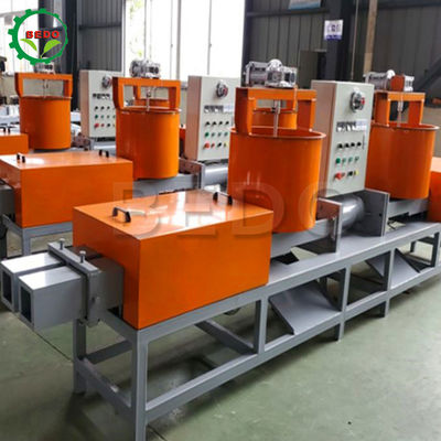 380V Otomatik Ahşap Çubukları Çakmak Çöp Palet Bloku Yapma Makinesi CE Onayı