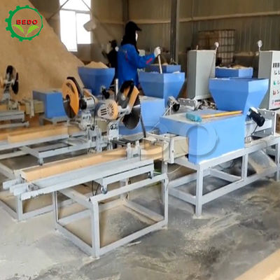 CE Onaylama Otomatik Ahşap Çakmak Bloku Yapma Makinesi 1500KG
