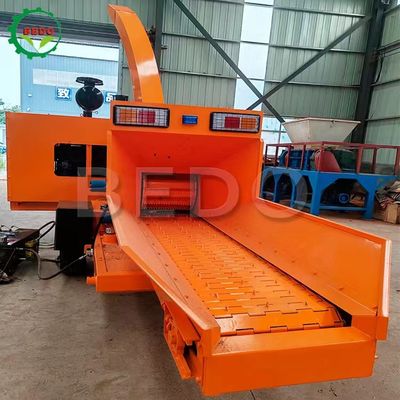 Devamlı Çalışan Bahçe Bahçe Ağacı Fırça Şubesi Kırıcı Makine