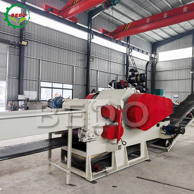 Palm EFB Boş Meyve Kütüğü Kırıcı Ağaç Çöpçü Makinesi Biyogaz Enerji Santrali için 110KW dizel motor