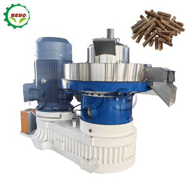 1500-2000kg/h Merkezi Yağlama Ahşap Pellet Makinesi 3kw Truncator Gücüyle