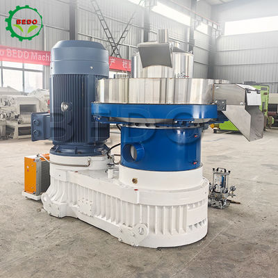 PLC Kontrol Sistemi ve Otomatik Başlatma / Durdurma Aygıtı ile Paslanmaz Çelik Ahşap Pellet Makinesi