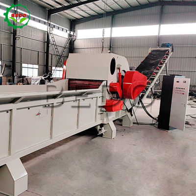 Yüksek Kapasiteli 160KW Ağır Görevli Zincir Besleyici Davul Çöpçütücüsü Elektrik Santrali için Ahşap Çöpçütücüsü