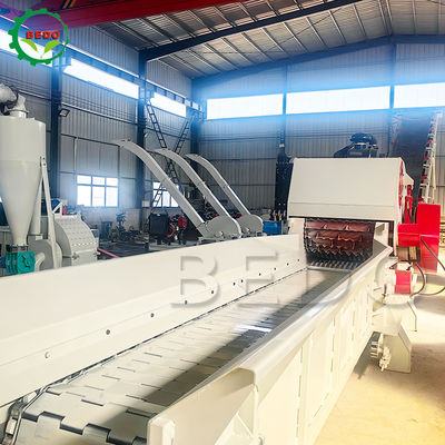 Hidrolik motor 2pcs bıçak özelleştirilebilir ahşap parçalayıcı makine besleme taşıyıcı tambur tipi endüstriyel parçalayıcı