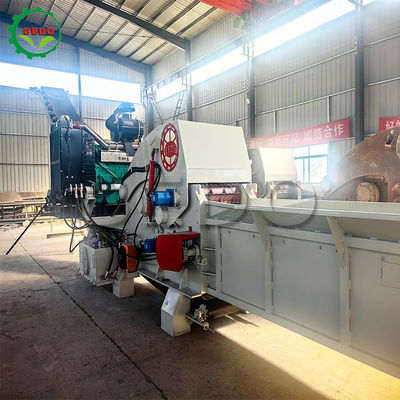 12-15t/h Yüksek Kapasiteli Biyokütle CE Sertifikalı Ahşap Çöpçü Makinesi Endüstriyel Davul Tipi Çöpçü Ekipmanı