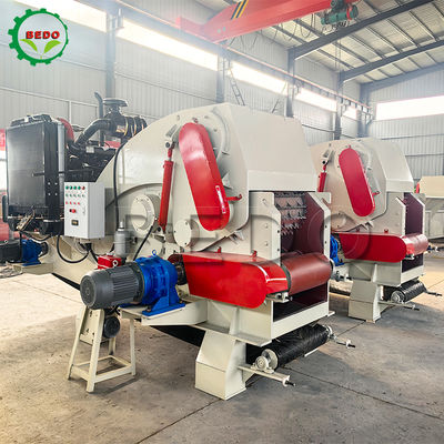 235HP Disk Ağaç Öğütme Makinesi Hızlı Verimli Ağaç Yonga Endüstriyel Ormancılık Parçalayıcı Ekipmanları