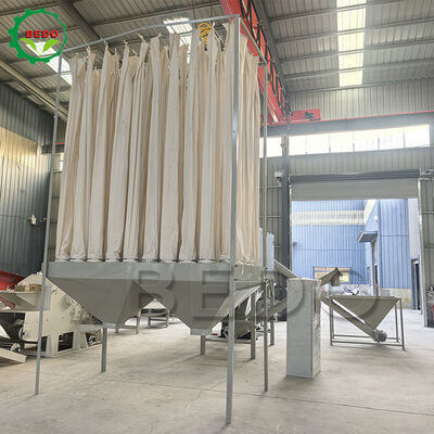 Toz Toplayıcılı Endüstriyel Ahşap Tozu Üretim Makinesi, Düşük Gürültü ve 50-200 Mesh İncelik