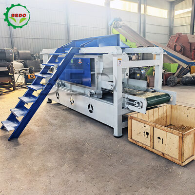 125mm Roller Wood Shaving Machine 4kw Çalışma Gücü Özel Çıkış Boyutu Çoklu Ahşap İşleme Ekipmanı