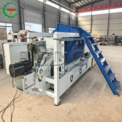400kg/saat Kapasite Ahşap Fırçalama Makinesi 125mm Rol Otomatik İşlem Endüstriyel Ekipman