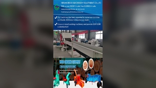 Emniyetli Aşırı Yük Koruması ve PLC Kontrollü Otomatik Beslemeli Tahta Tamburlu Öğütücü