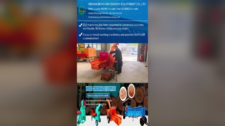 Fabrika Fiyatı Ağaç Şube Kırıcı ve Bahçe Parçalayıcı Çok Fonksiyonlu Makine